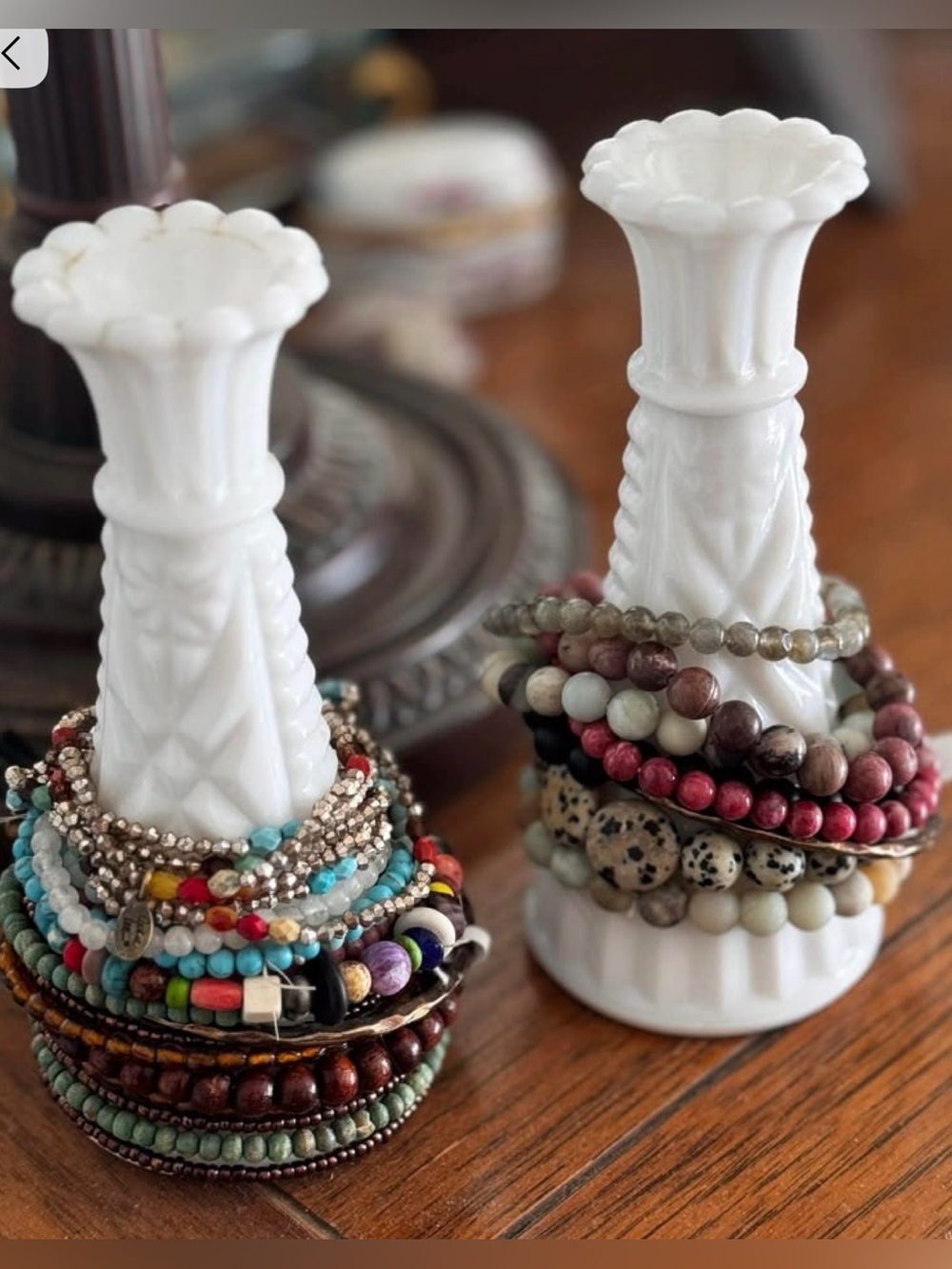 Milk Glass Vase